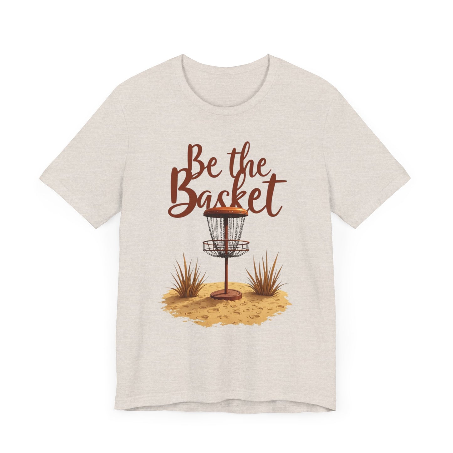 Be The Basket Brand - Desert Style - Soft Unisex T-shirt, Disc Golf Shirt, Cool T-Shirt DISC GOLF SHIRT