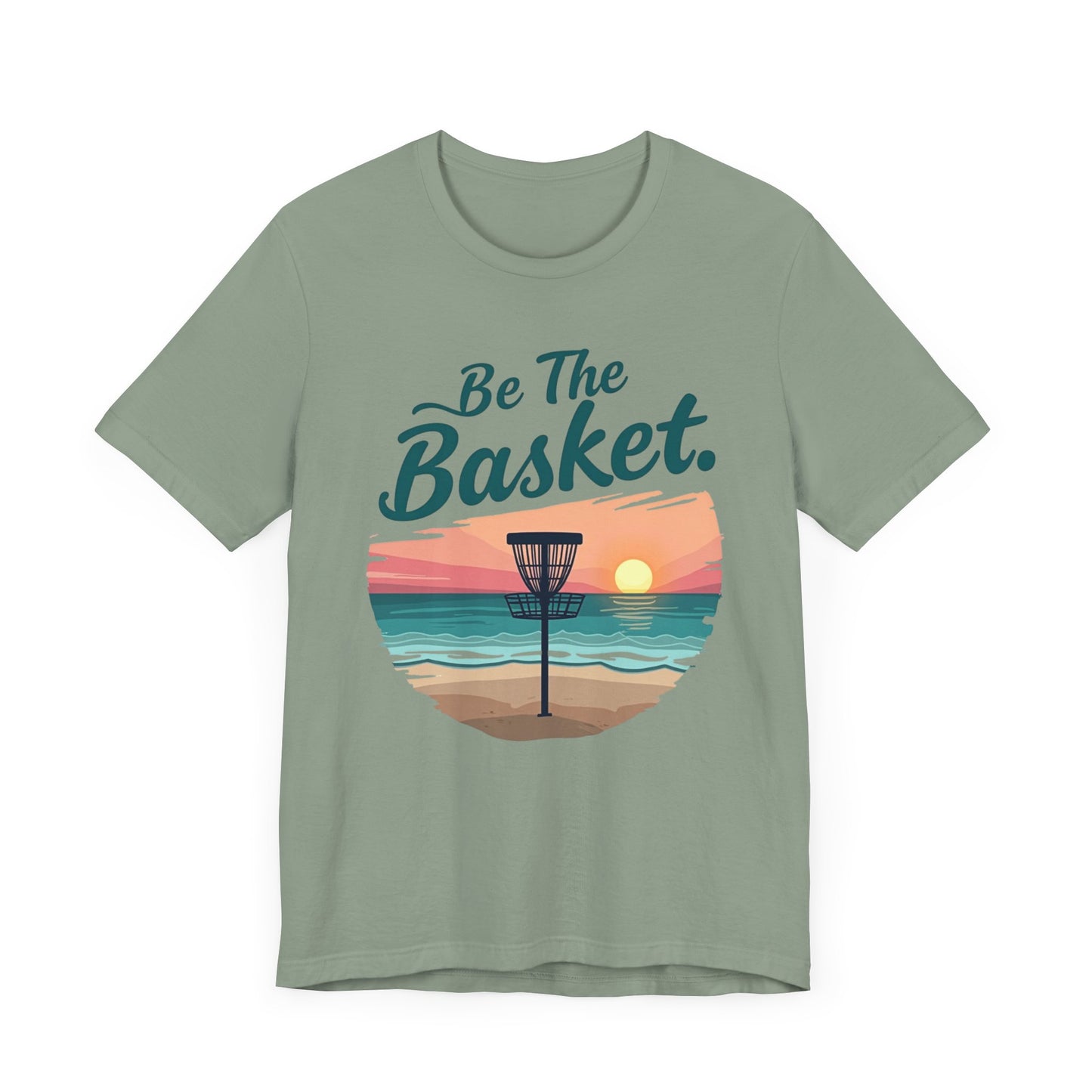 Be The Basket Brand - Beach Style - Soft Unisex Disc Golf T-shirt