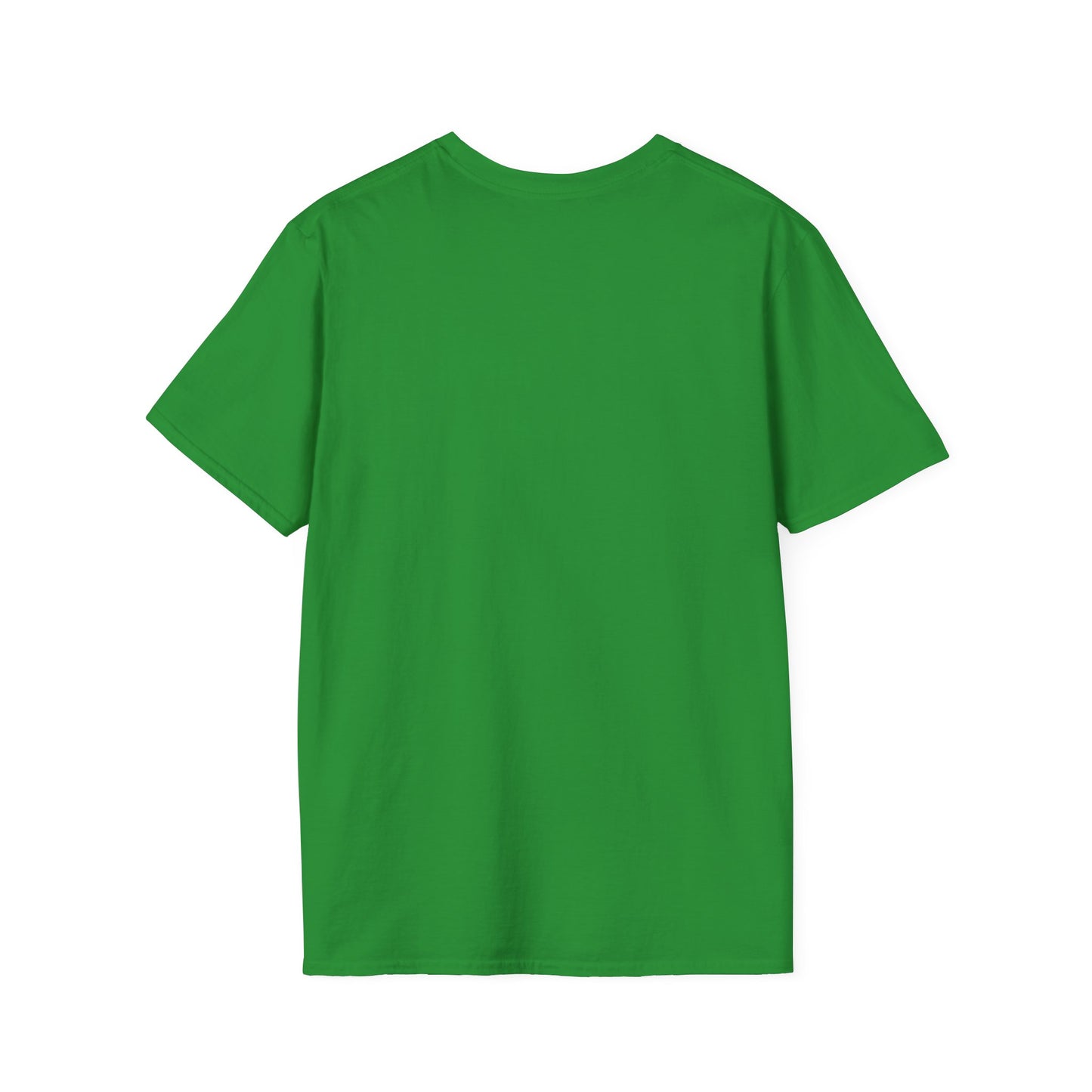 All I Need Is Jesus & Disc Golf Softstyle T-Shirt, JESUS and DISC GOLF Gold