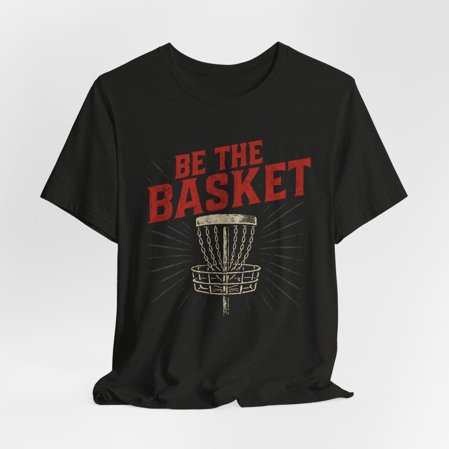 BE THE BASKET Disc Golf Basket Abstract 9, Unisex T-Shirt