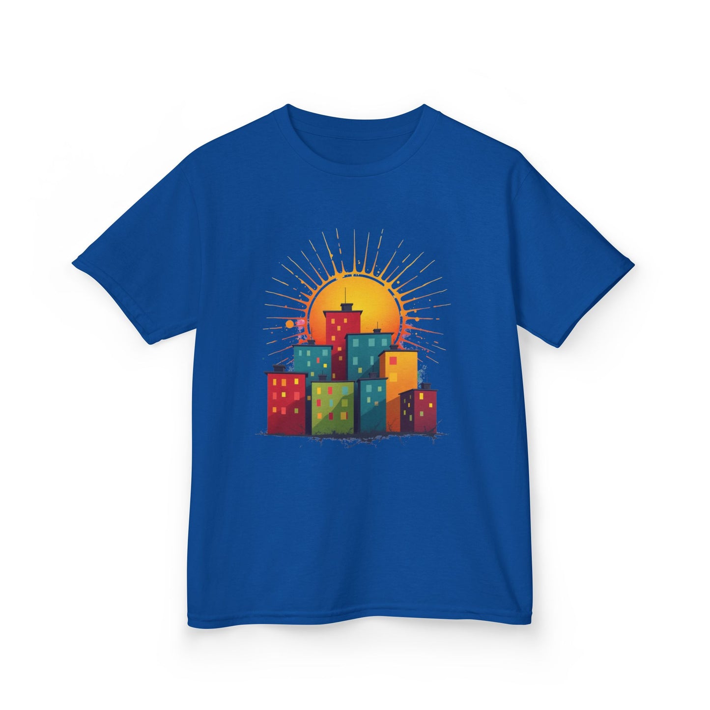 Kid's Sunny City Design, Unisex AwesomeT-Shirt