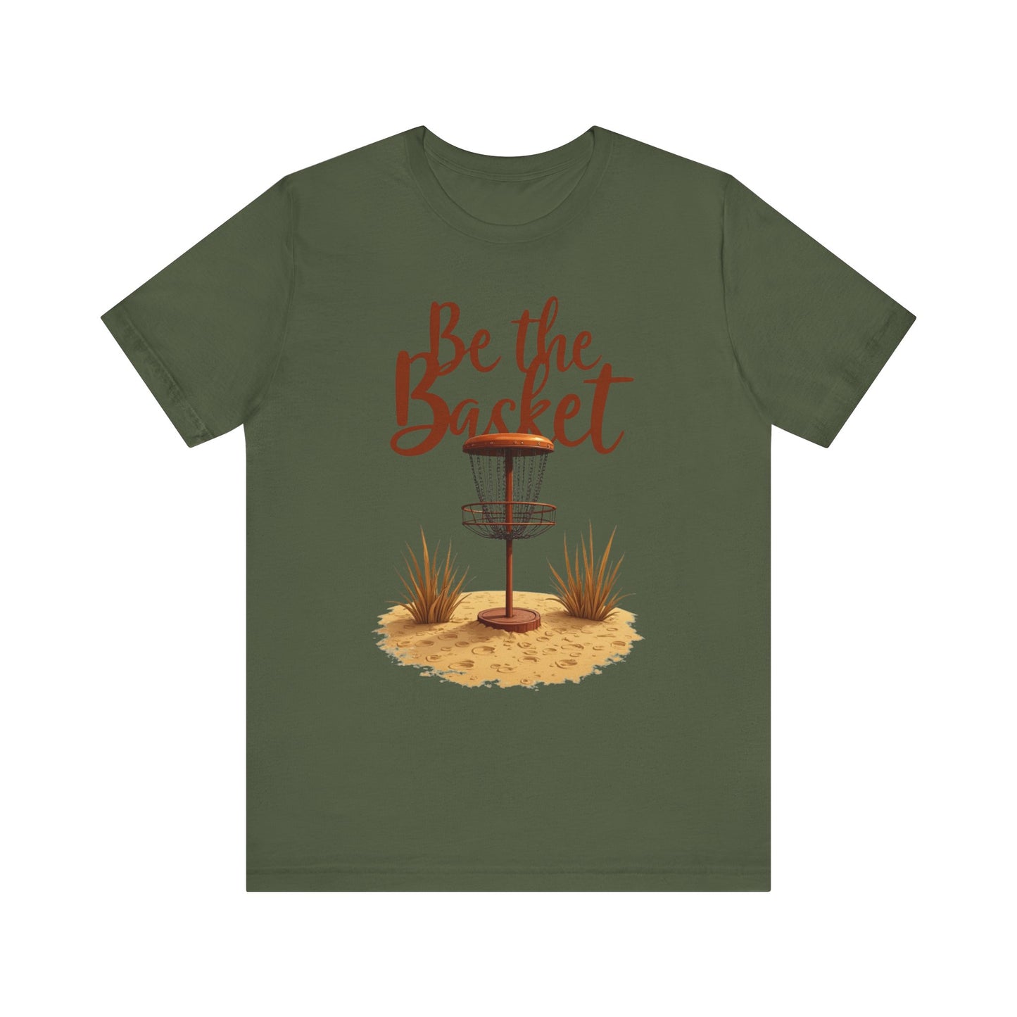 Be The Basket Brand - Desert Style - Soft Unisex T-shirt, Disc Golf Shirt, Cool T-Shirt DISC GOLF SHIRT