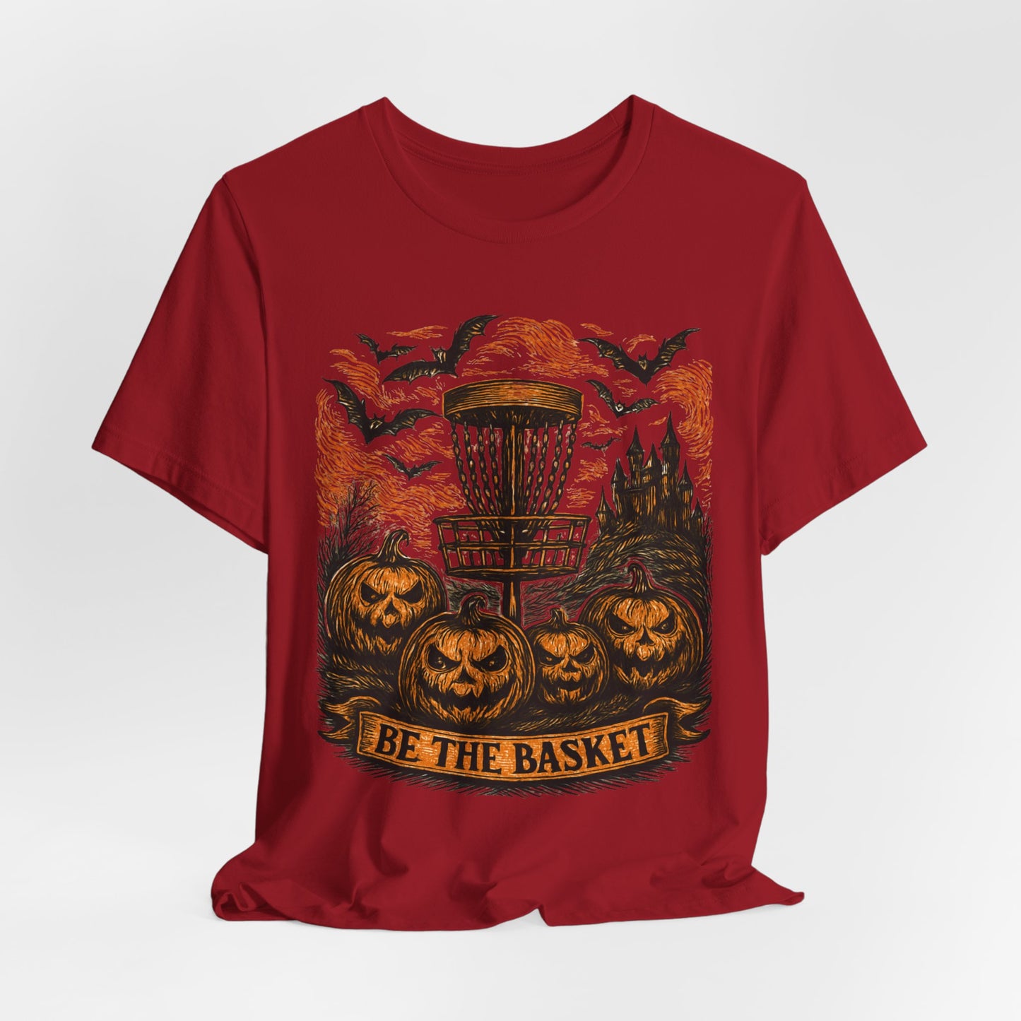 BE THE BASKET Disc Golf Halloween 2, Disc Golf Unisex T-Shirt