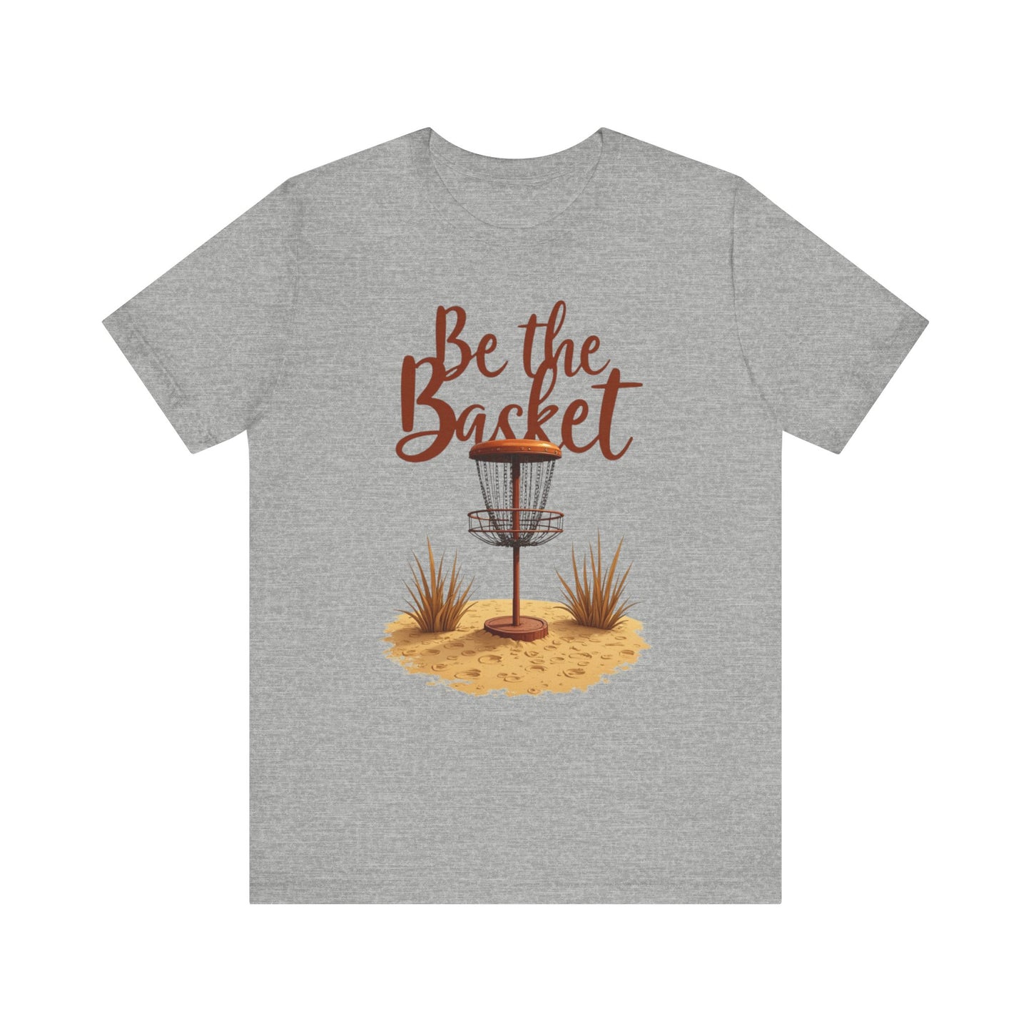 Be The Basket Brand - Desert Style - Soft Unisex T-shirt, Disc Golf Shirt, Cool T-Shirt DISC GOLF SHIRT