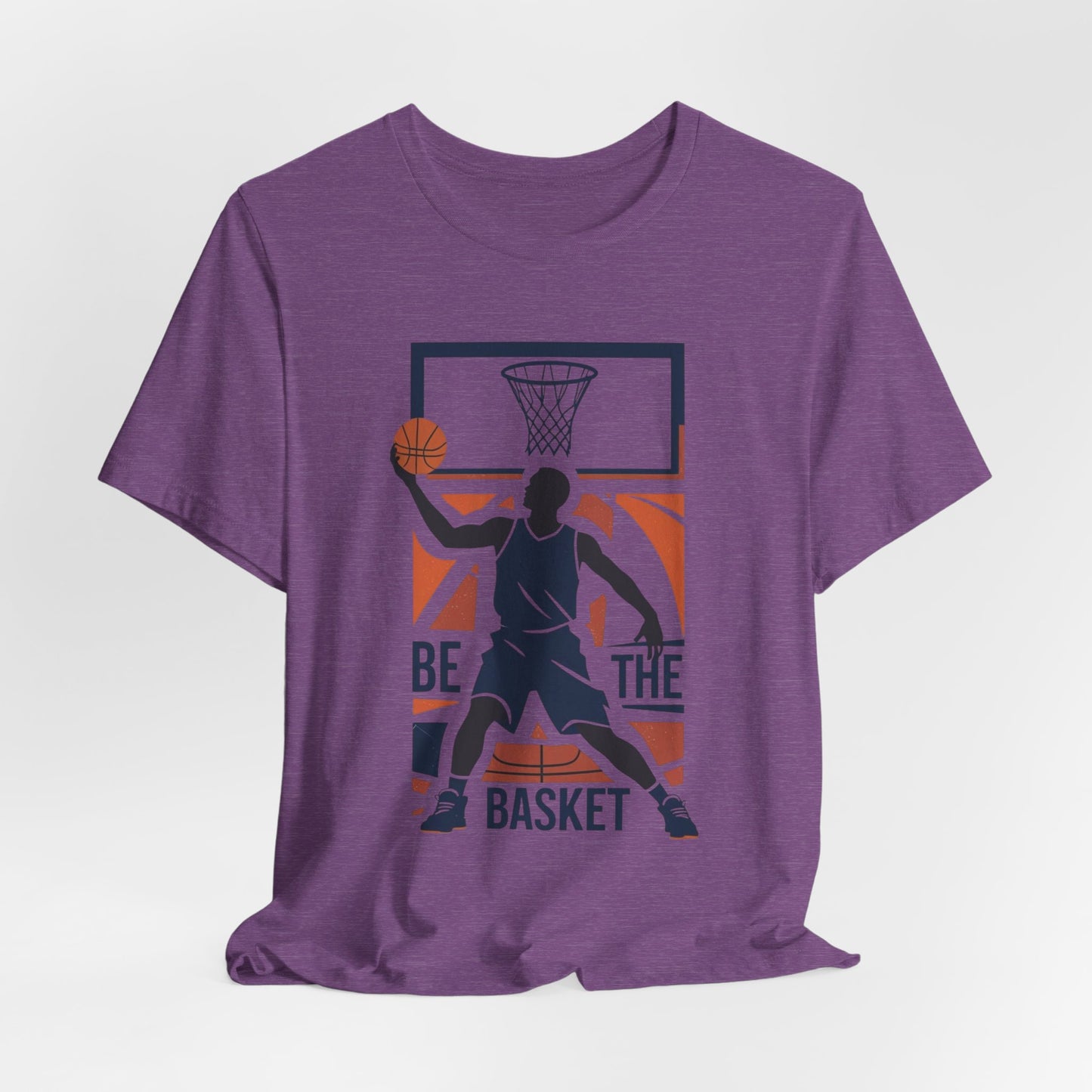 BE THE BASKET Basketball Abstract Player 1, Unisex T-Shirt