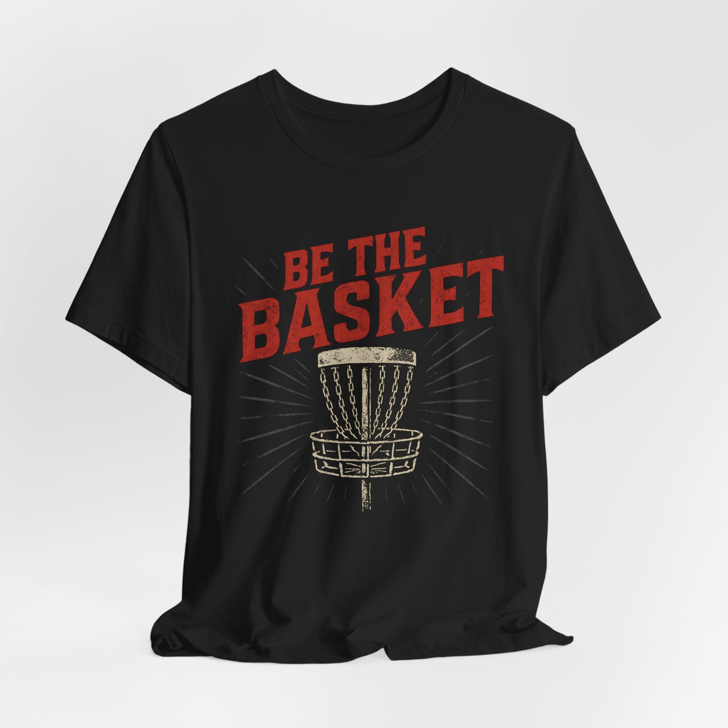 BE THE BASKET Disc Golf Basket Abstract 9, Unisex T-Shirt