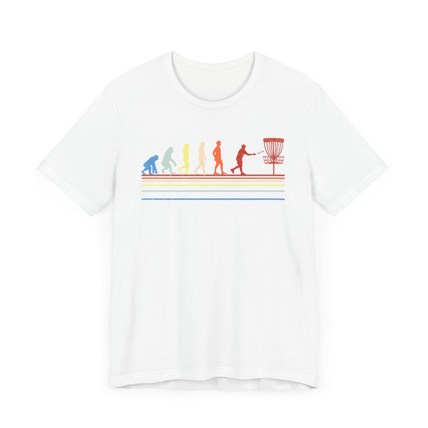 Evolution Explained Disc Golf Softstyle Unisex T-shirt