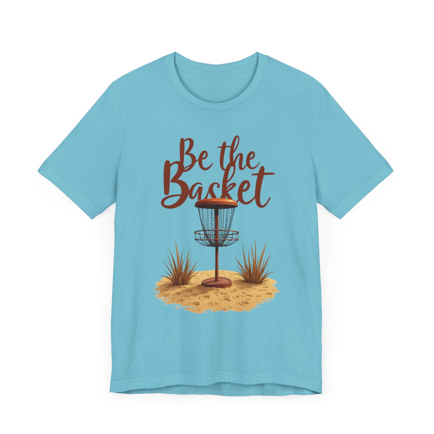 Be The Basket Brand - Desert Style - Soft Unisex T-shirt, Disc Golf Shirt, Cool T-Shirt DISC GOLF SHIRT
