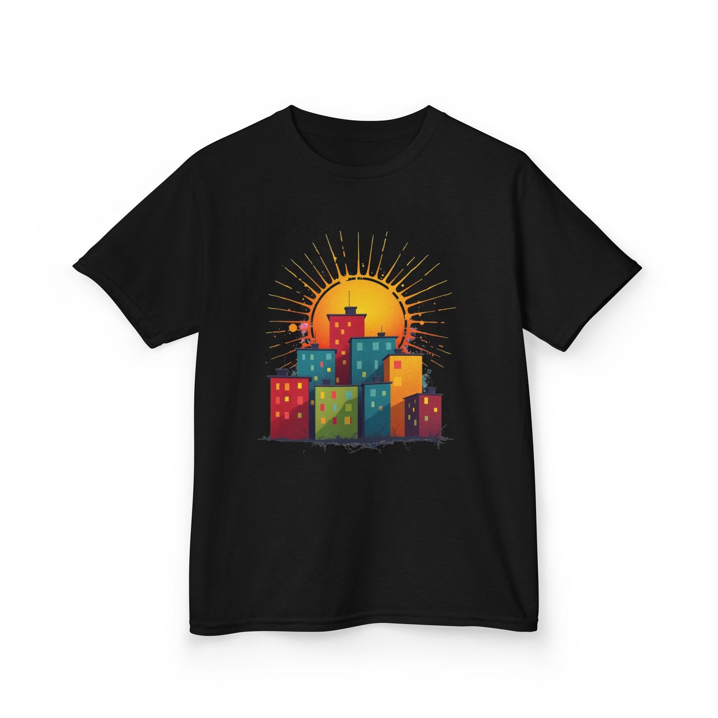 Kid's Sunny City Design, Unisex AwesomeT-Shirt