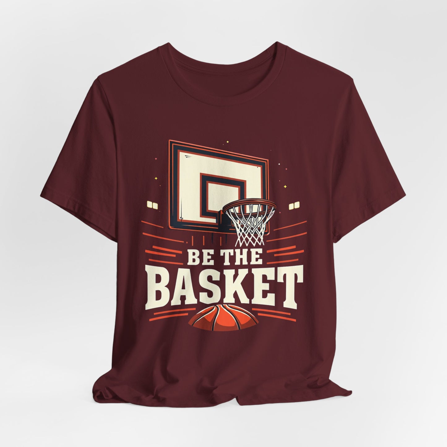 BE THE BASKET Basketball Goal Arena 2, Unisex T-Shirt