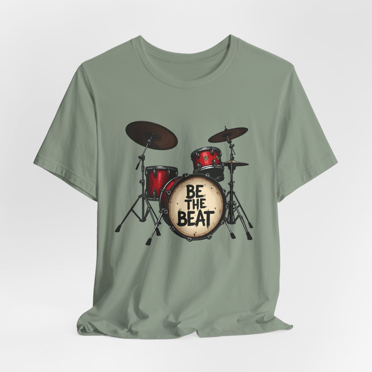 BE THE BEAT Drums Design 1 - Drummer Unisex T-Shirt