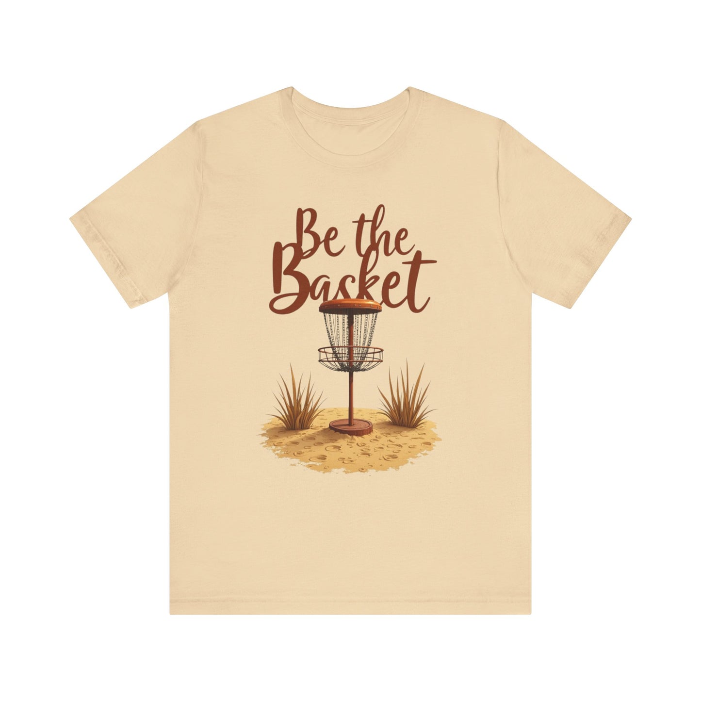 Be The Basket Brand - Desert Style - Soft Unisex T-shirt, Disc Golf Shirt, Cool T-Shirt DISC GOLF SHIRT