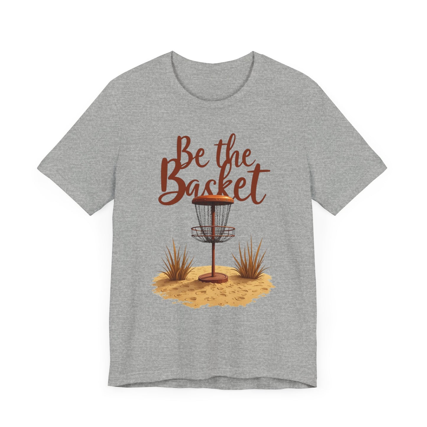 Be The Basket Brand - Desert Style - Soft Unisex T-shirt, Disc Golf Shirt, Cool T-Shirt DISC GOLF SHIRT