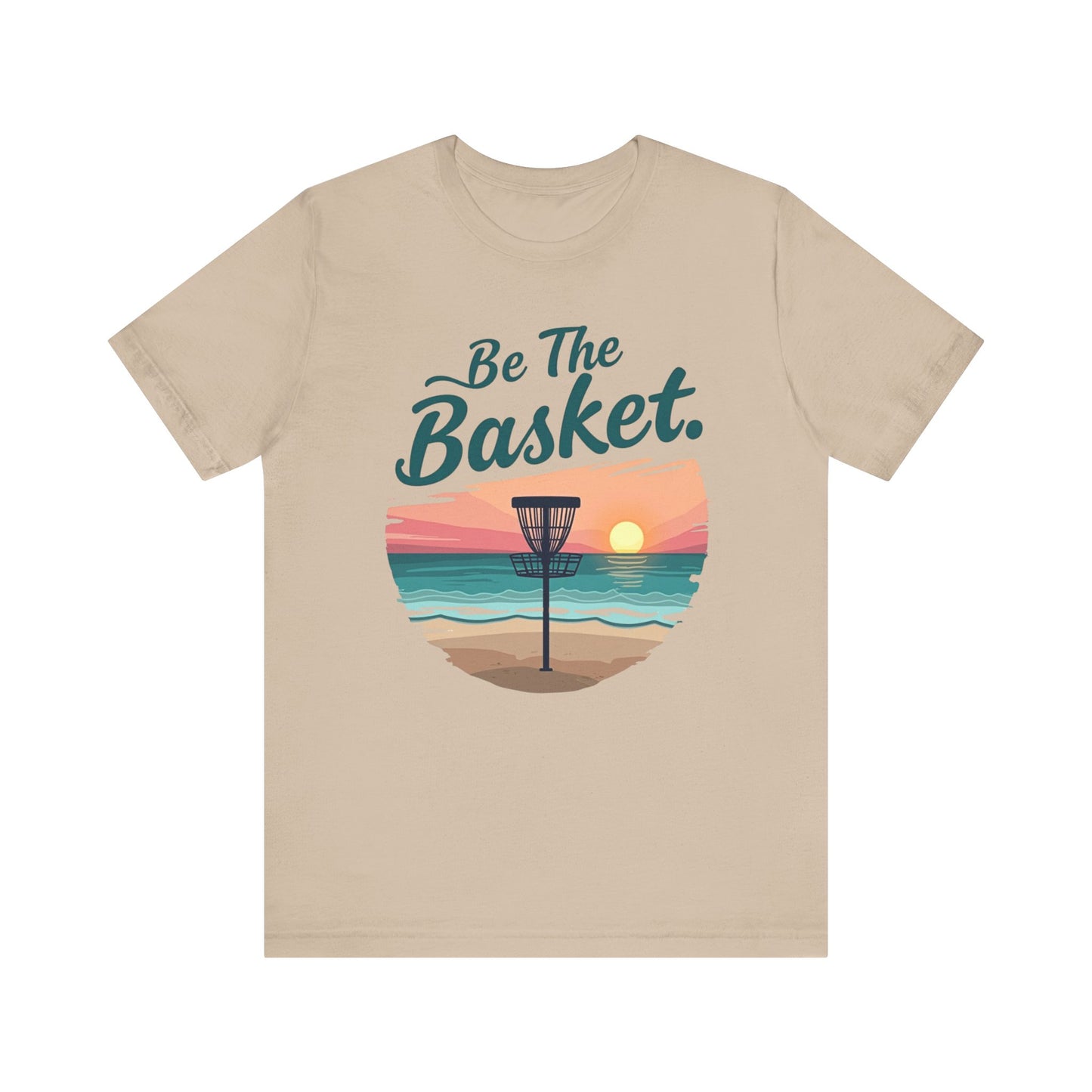 Be The Basket Brand - Beach Style - Soft Unisex Disc Golf T-shirt