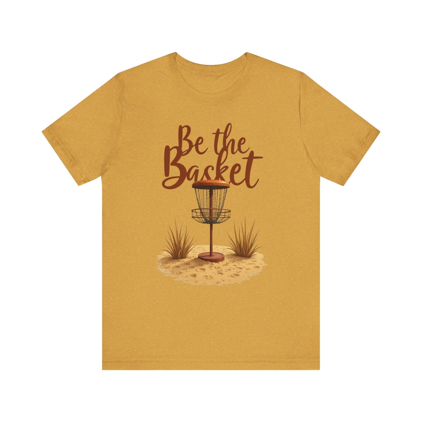 Be The Basket Brand - Desert Style - Soft Unisex T-shirt, Disc Golf Shirt, Cool T-Shirt DISC GOLF SHIRT