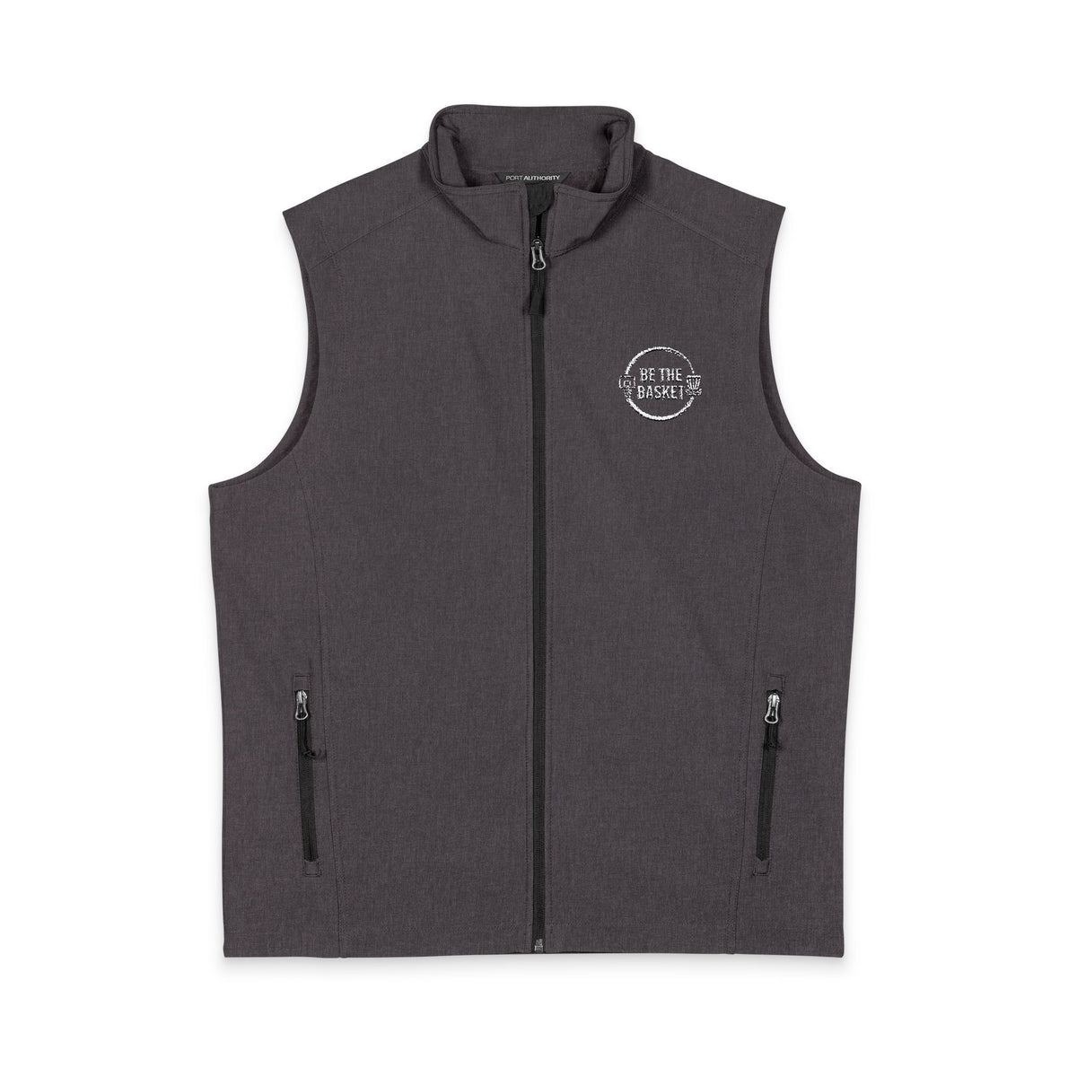 BE THE BASKET Company Logo - Port Authority® Men's Core Soft Shell Vest (Embroidery)