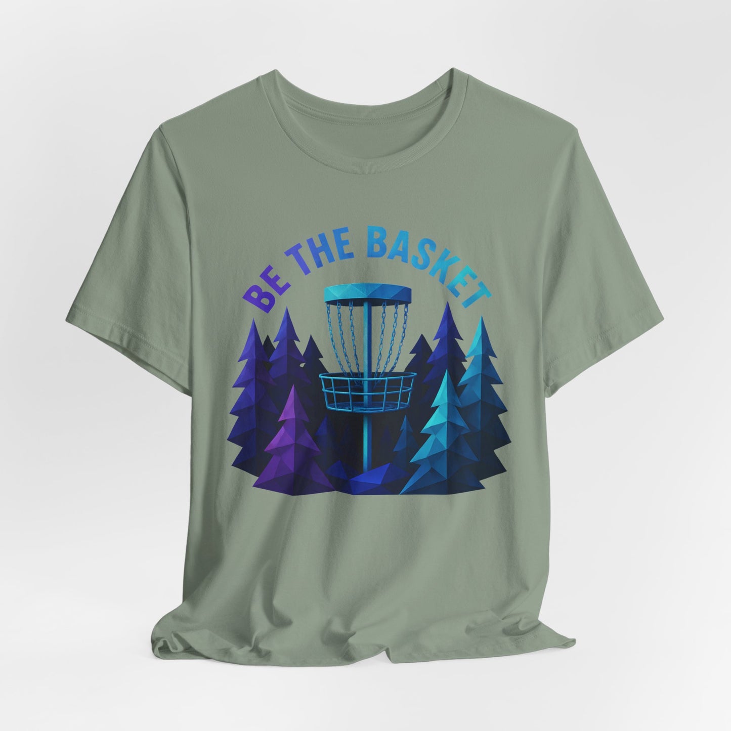 BE THE BASKET Disc Golf Basket Abstract 9, Unisex T-Shirt