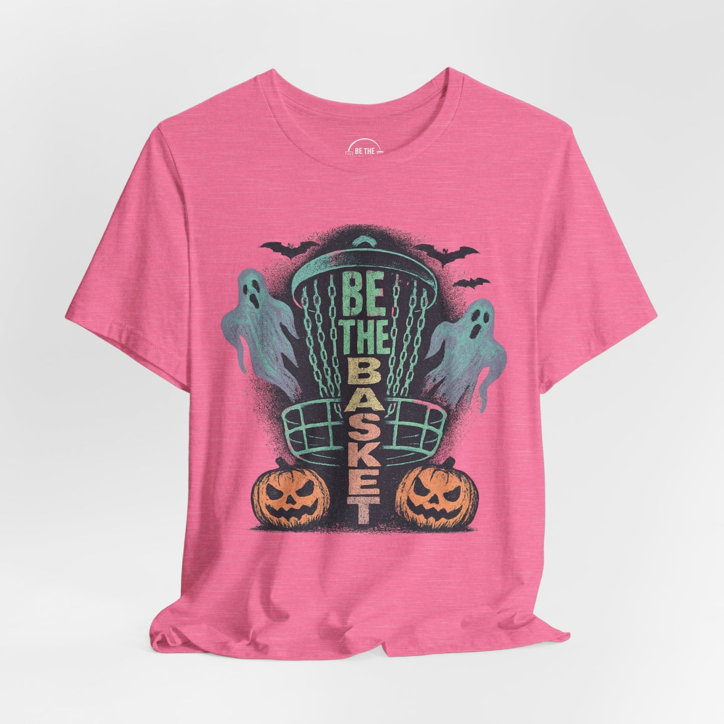 BE THE BASKET Disc Golf Halloween Design 17, Disc Golf Unisex T-Shirt