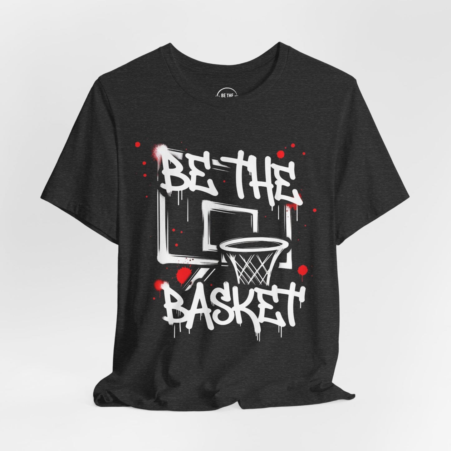 BE THE BASKET Basketball Graffiti Design 1 , Unisex Disc Golf T-Shirt
