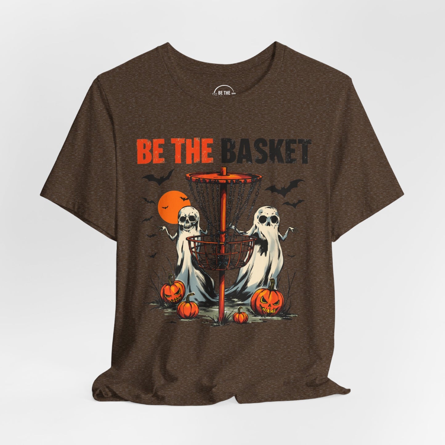 BE THE BASKET Disc Golf Halloween Design 11, Disc Golf Unisex T-Shirt