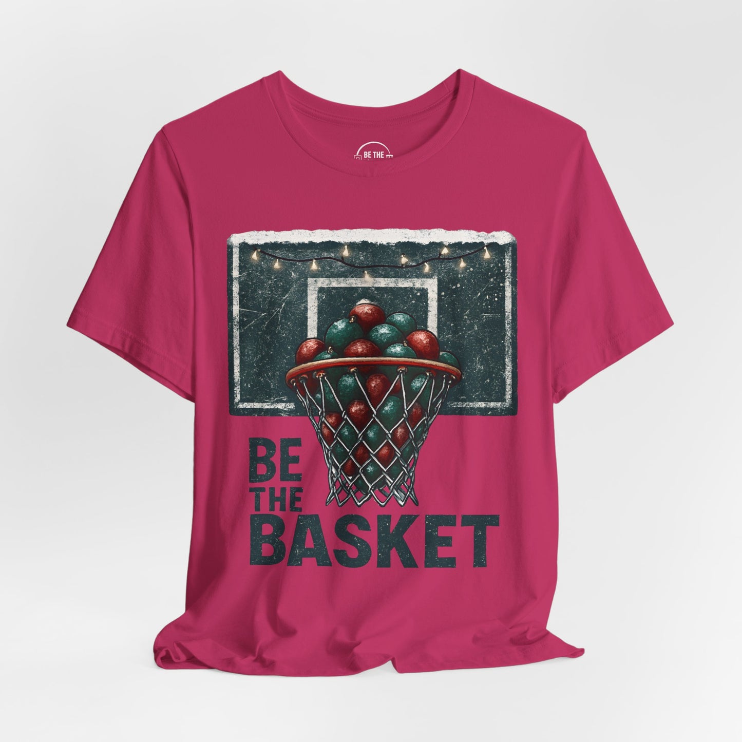BE THE BASKET Basketball Christmas 3 - Basketball Unisex T-Shirt
