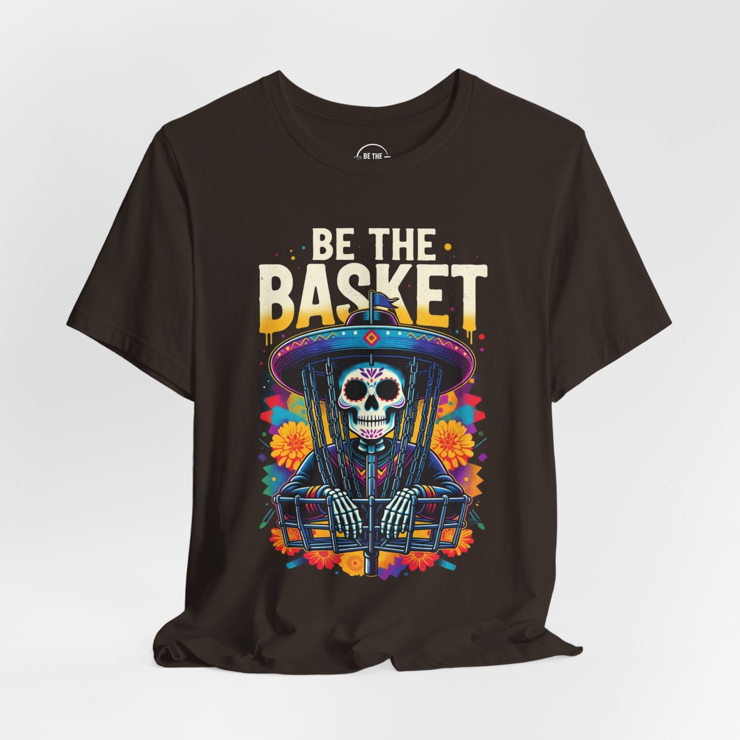 BE THE BASKET Cino De Disc Golf 2 - Unisex Disc Golf T-Shirt