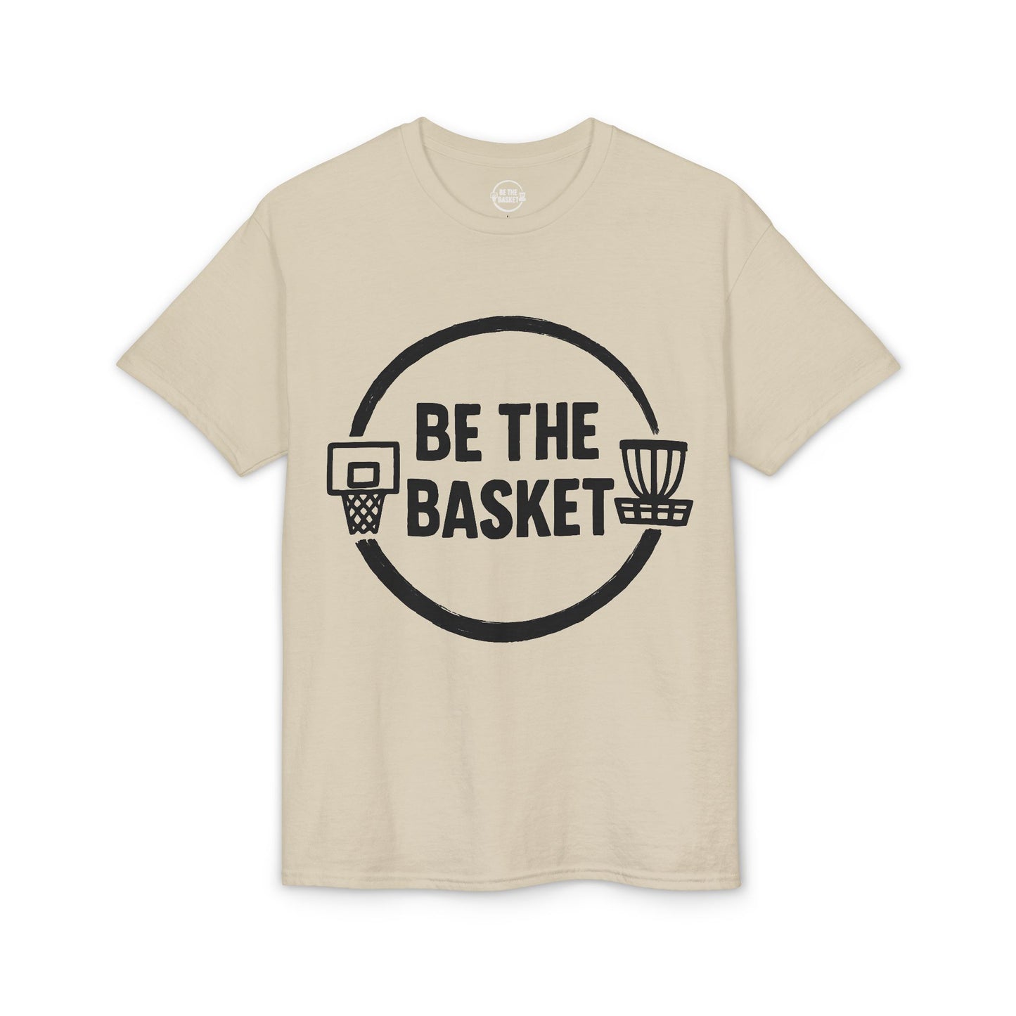 BE THE BASKET Black Logo Gear - Dry Blend T-shirt