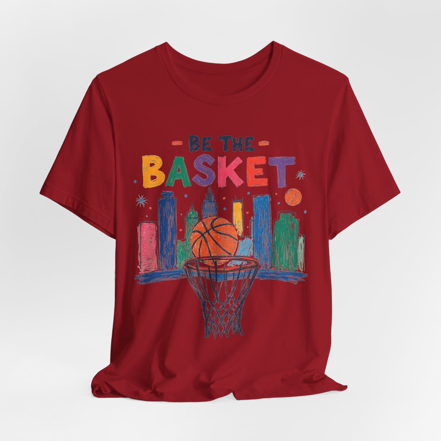 BE THE BASKET Basketball Children Charity 1, Basketball Unisex T-Shirt