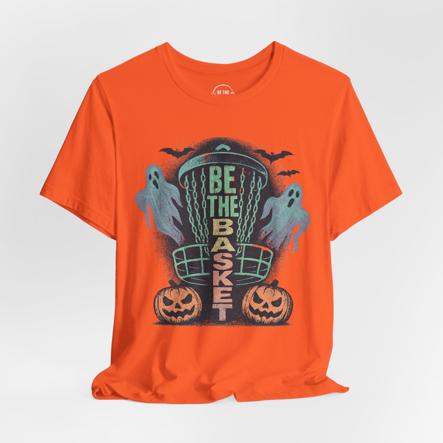 BE THE BASKET Disc Golf Halloween Design 17, Disc Golf Unisex T-Shirt