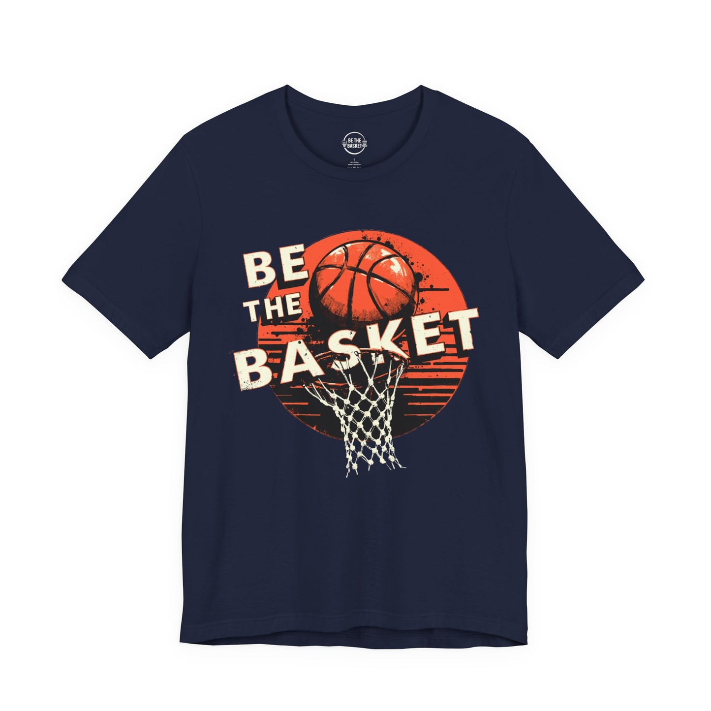 BE THE BASKET Basketball Fall Design 4, Basketball Unisex T-Shirt