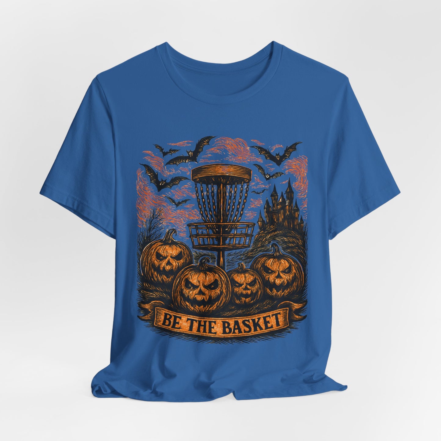 BE THE BASKET Disc Golf Halloween 2, Disc Golf Unisex T-Shirt
