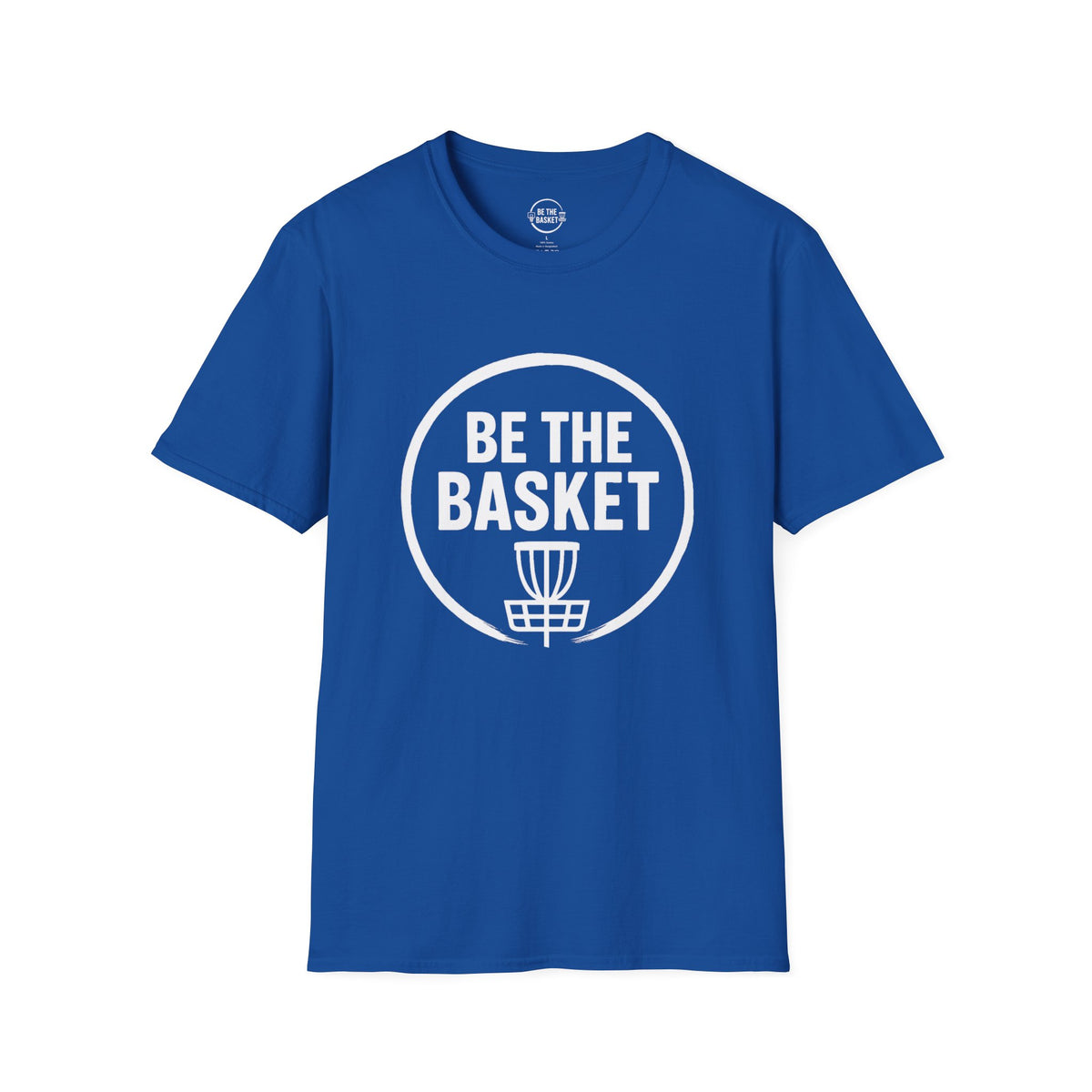 BE THE BASKET - Disc Golf Logo  - Gildan Unisex T-shirt