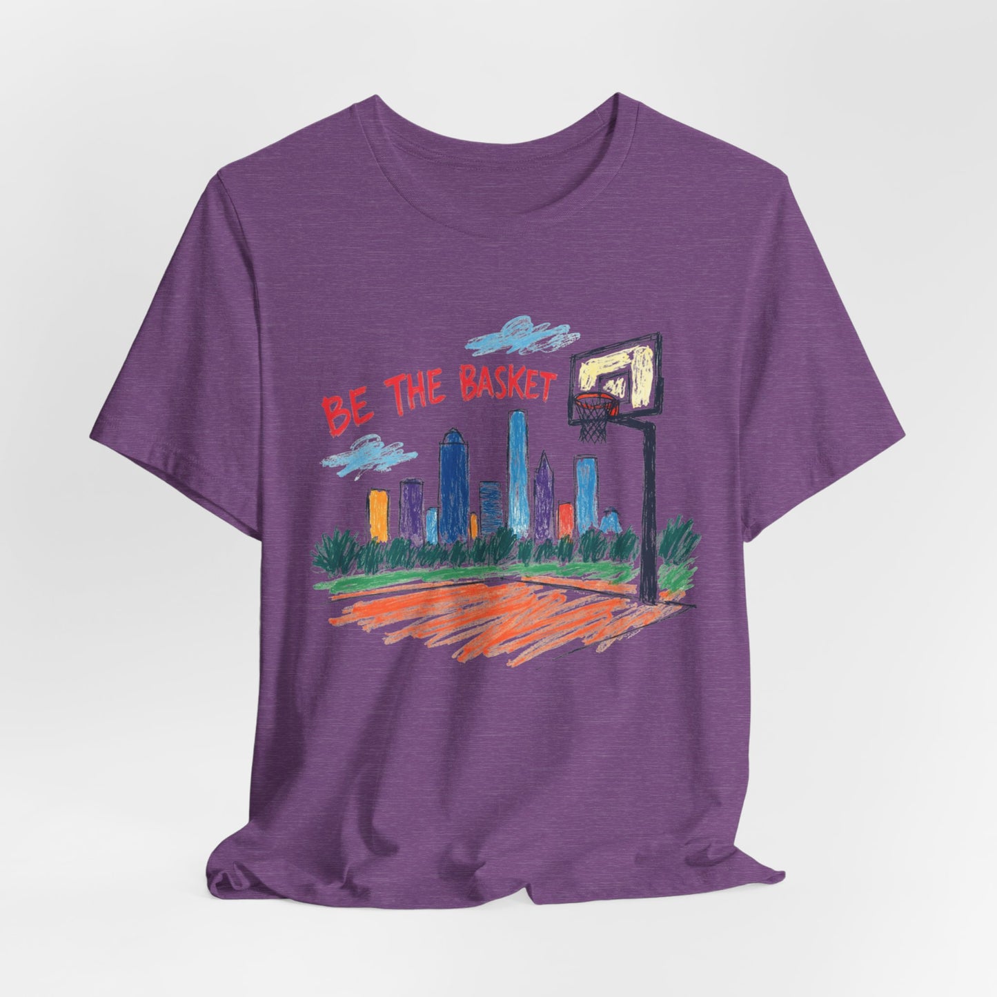 BE THE BASKET Basketball Children Charity 2, Basketball Unisex T-Shirt