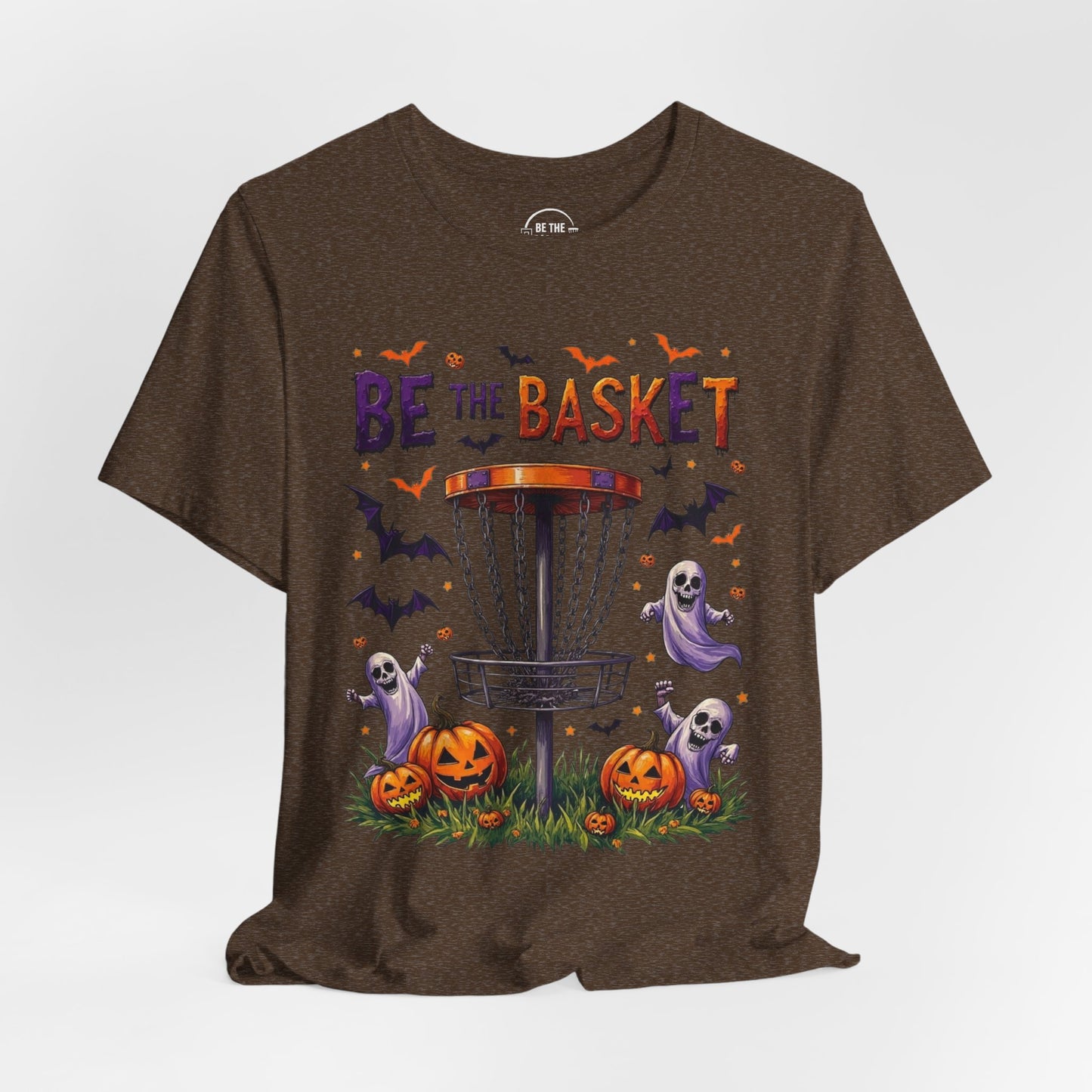 BE THE BASKET Disc Golf Halloween Design 14, Disc Golf Unisex T-Shirt