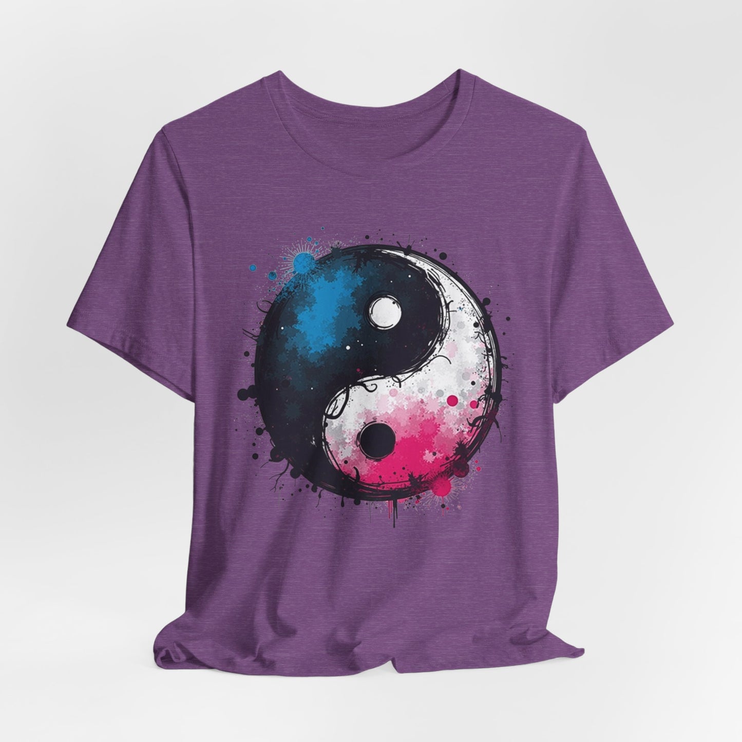 Ying Yang Graffiti Design , Unisex T-Shirt, Disc Golf Shirt