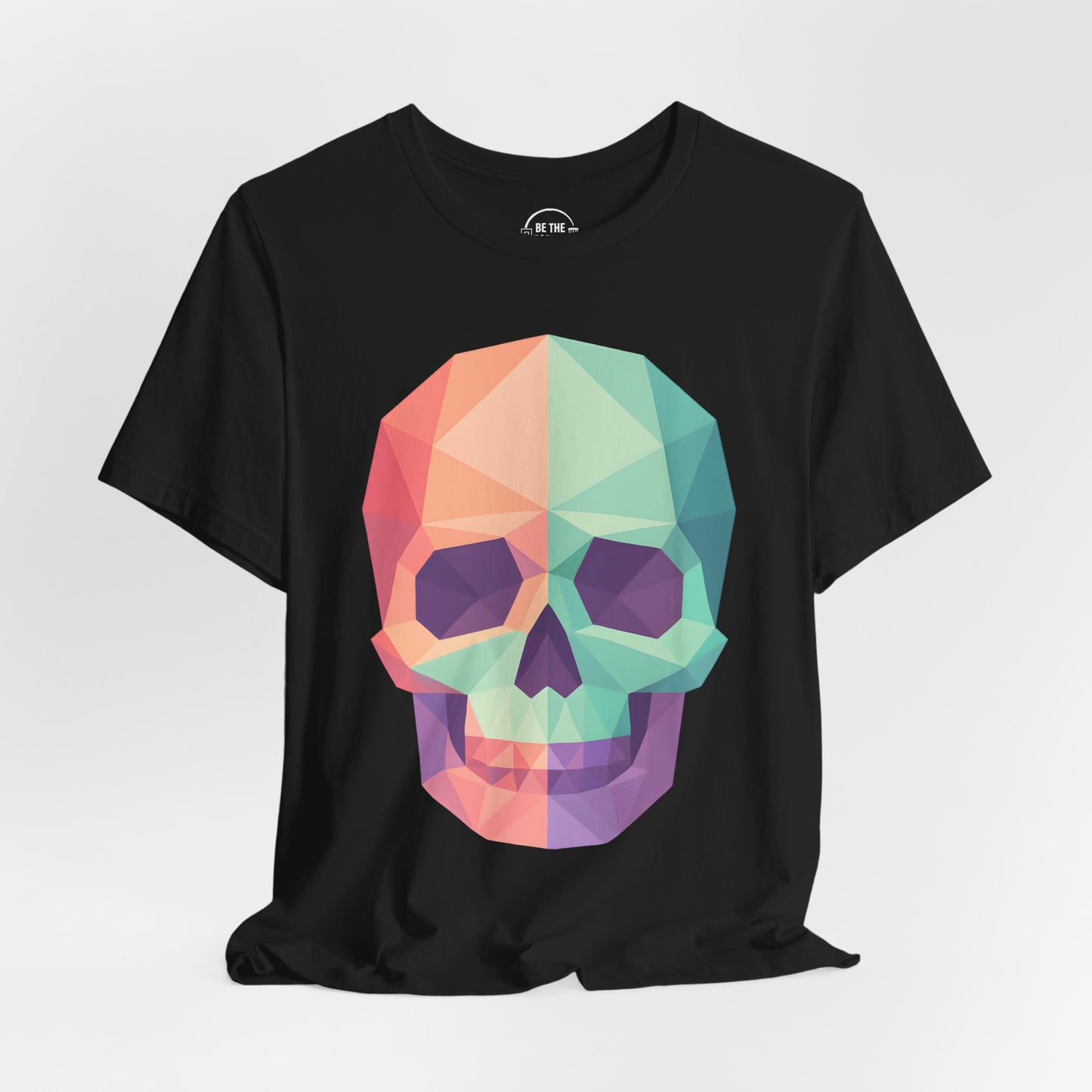 Geometric Skull Design Unisex T-Shirt