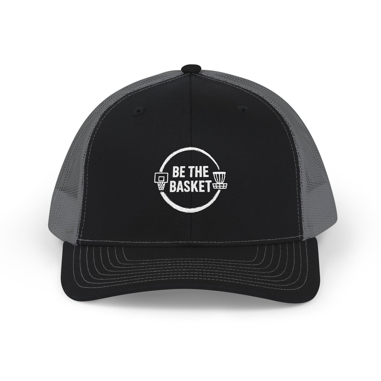 BE THE BASKET Logo Embroidered Trucker Cap