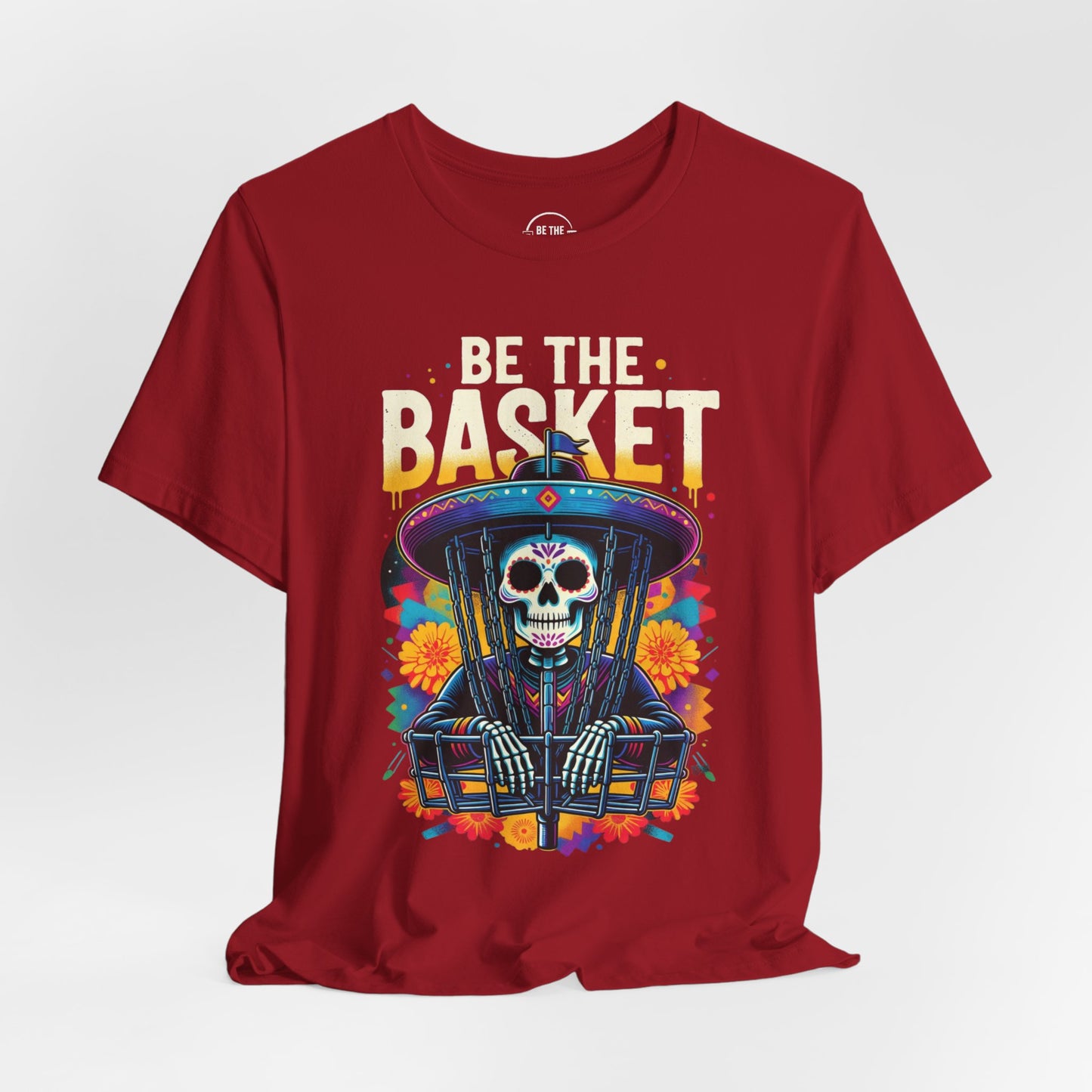 BE THE BASKET Cino De Disc Golf 2 - Unisex Disc Golf T-Shirt