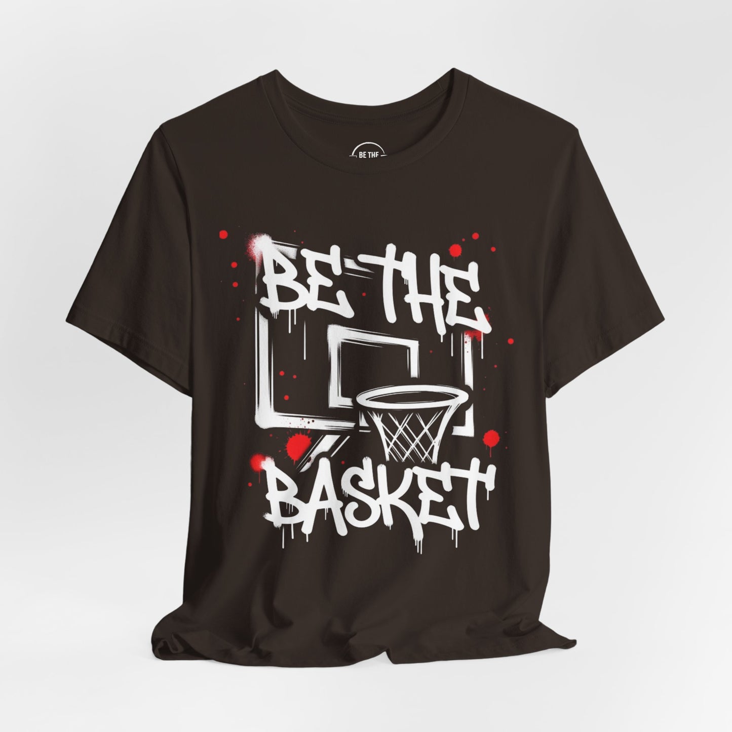 BE THE BASKET Basketball Graffiti Design 1 , Unisex Disc Golf T-Shirt