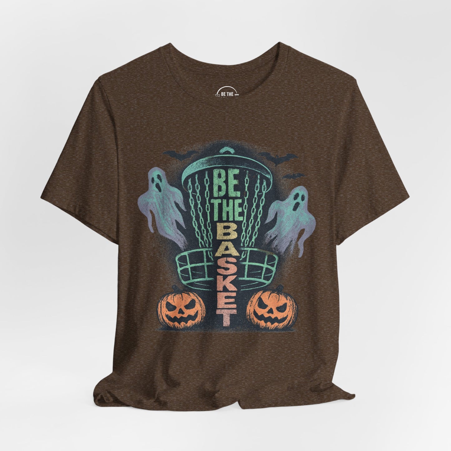 BE THE BASKET Disc Golf Halloween Design 17, Disc Golf Unisex T-Shirt