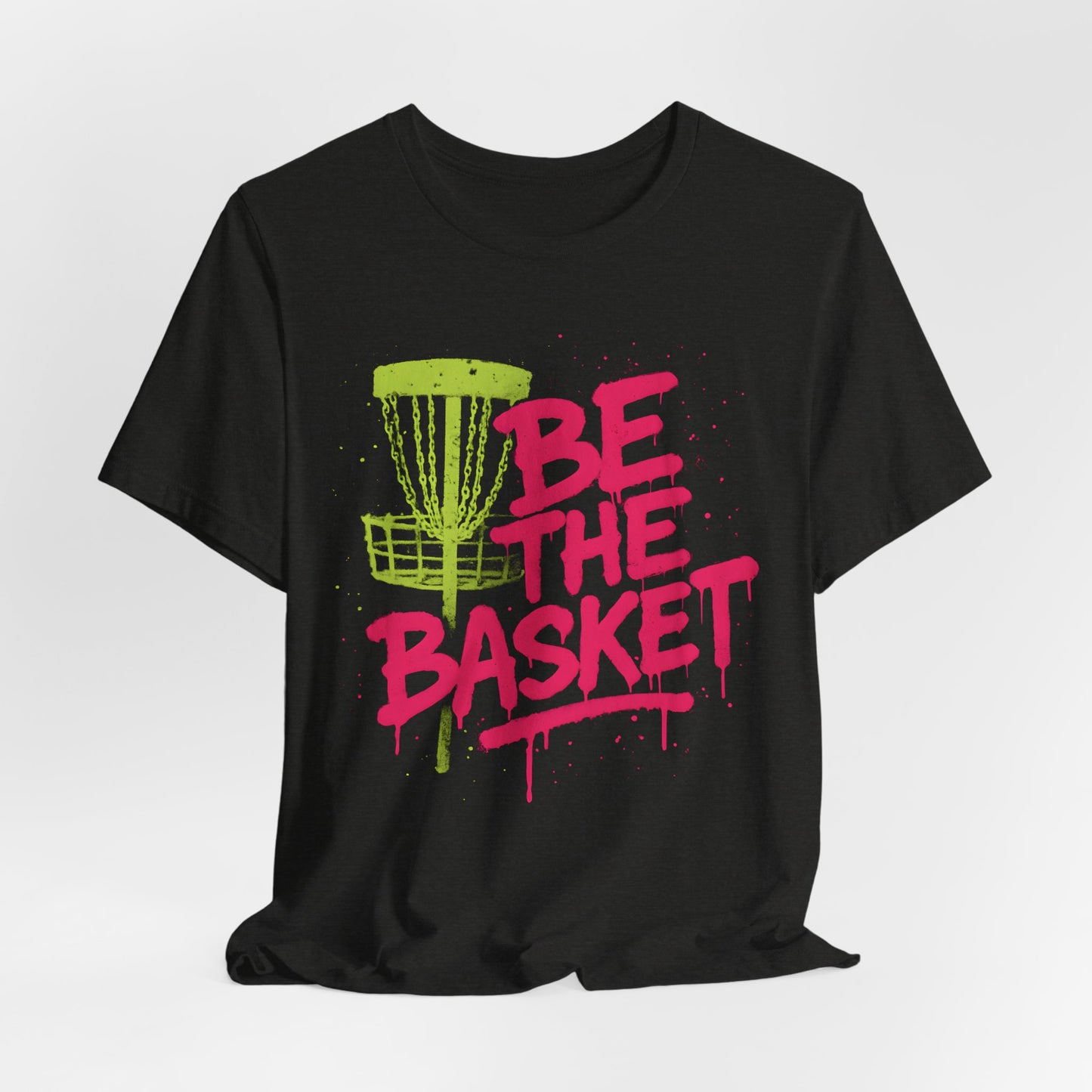 BE THE BASKET Disc Golf Basket Graffiti 5, Unisex T-Shirt