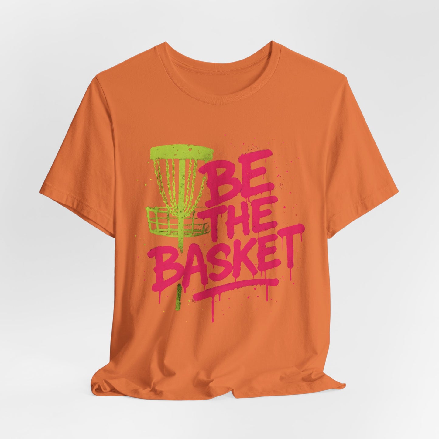 BE THE BASKET Disc Golf Basket Graffiti 5, Unisex T-Shirt