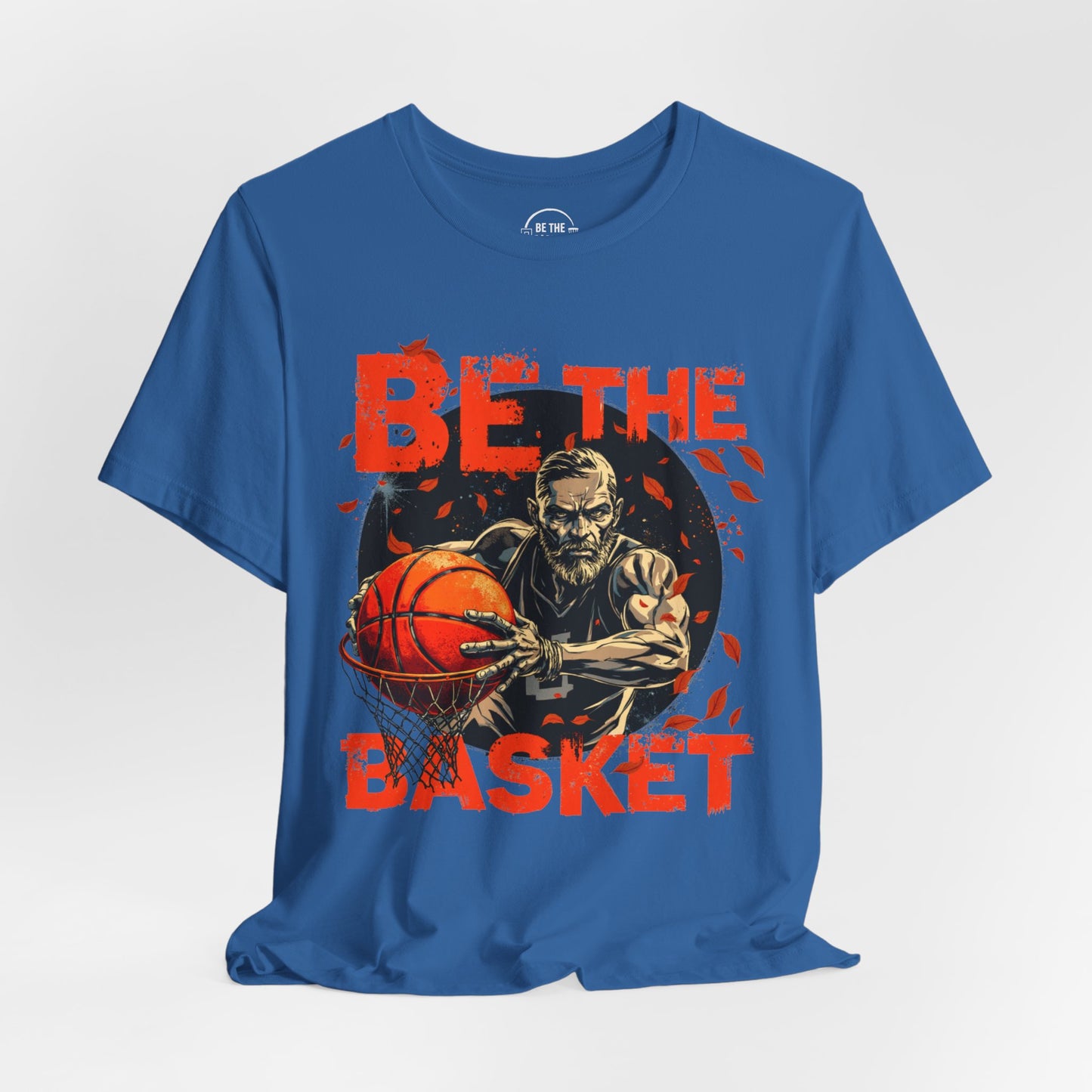 BE THE BASKET Basketball Fall Design 3, Basketball Unisex T-Shirt