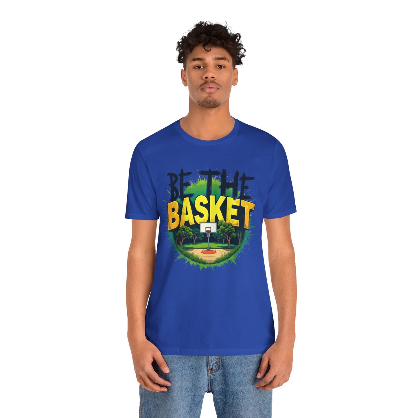BE THE BASKET Basketball Outdoor Court 2 Unisex T-Shirt, Basketball Shirt