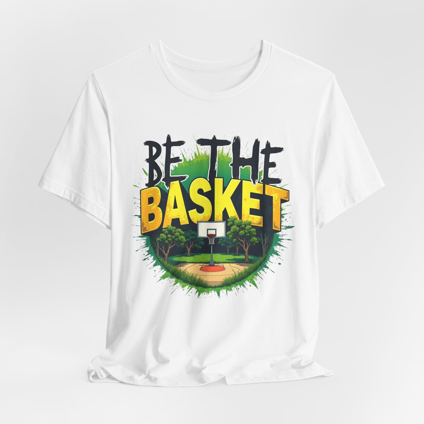 BE THE BASKET Basketball Outdoor Court 2 Unisex T-Shirt, Basketball Shirt
