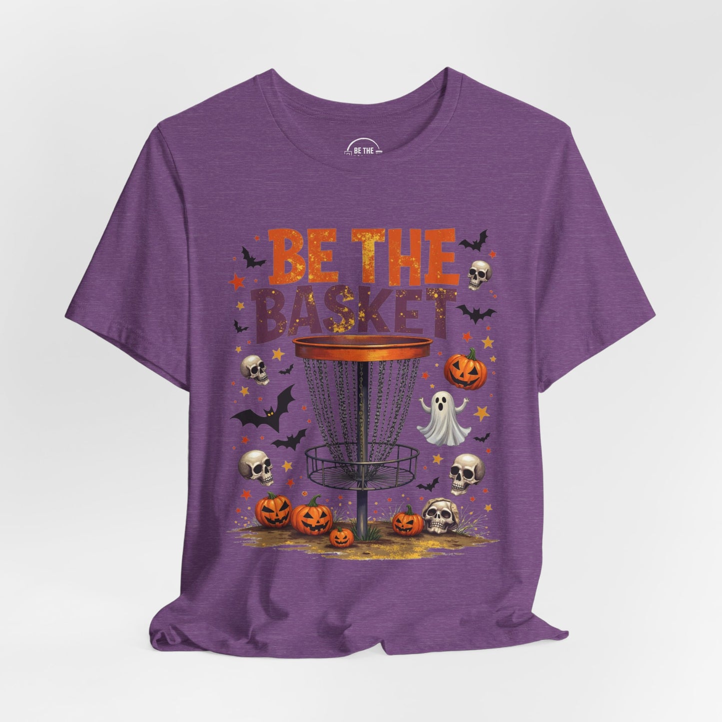 BE THE BASKET Disc Golf Halloween Design 13, Disc Golf Unisex T-Shirt