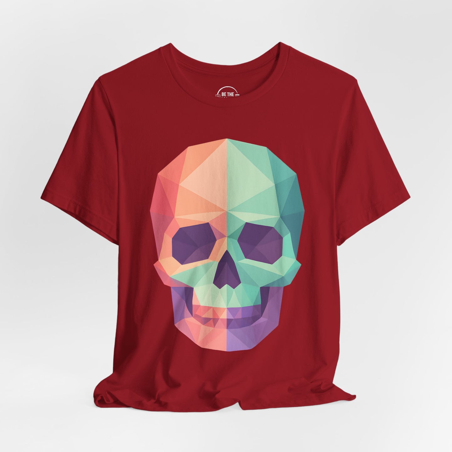 Geometric Skull Design Unisex T-Shirt