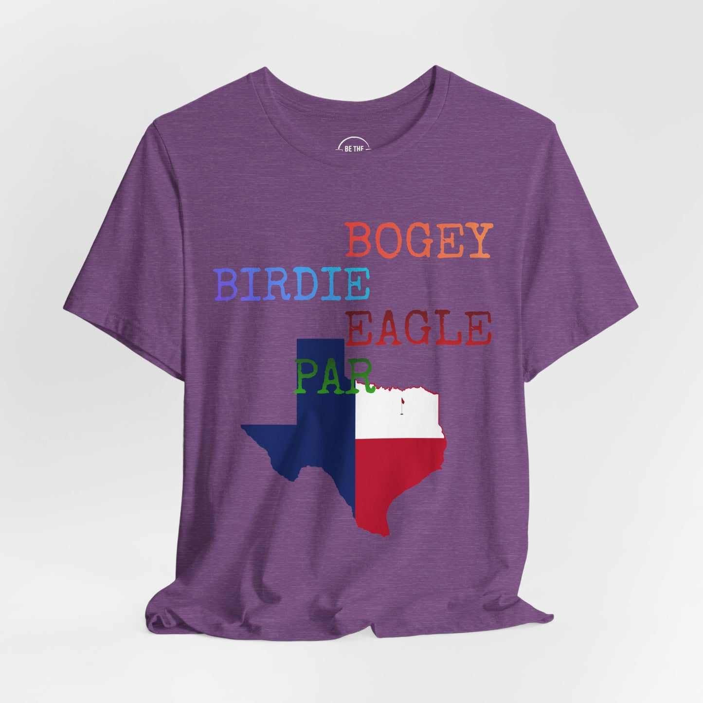 Bogey Birdie Eagle Par Ball Golf T-Shirt, Unisex Ball Golf Shirt