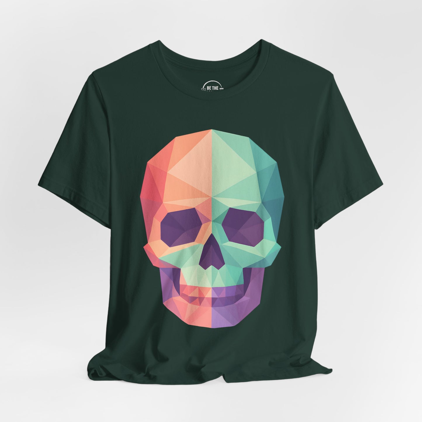 Geometric Skull Design Unisex T-Shirt