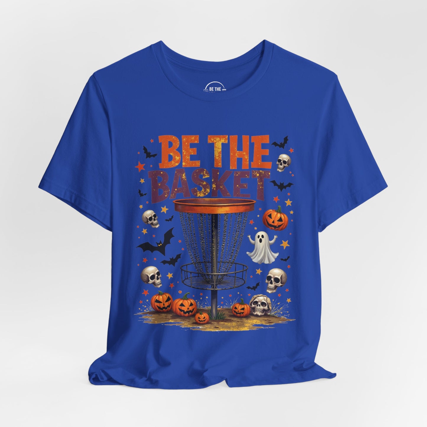 BE THE BASKET Disc Golf Halloween Design 13, Disc Golf Unisex T-Shirt